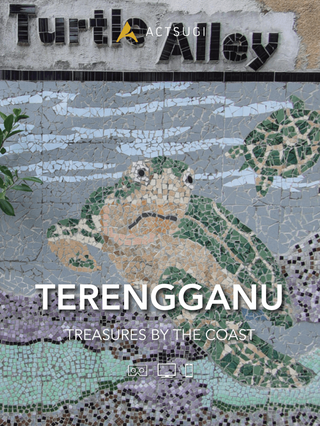 virtual guidebook cover of Terengganu: Treasures by the Coast